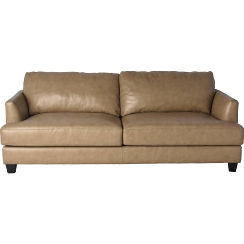 Rowan Sofa in Ecru Italian Top Grain Leather